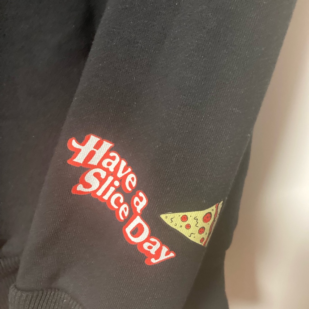 Limited Edition Pizza Hut Teenage Mutant Ninja Turtle Black Hoodie Men’s XS - Picture 4 of 6
